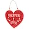 13.75" Forever & Ever Valentine's Day Wall Decoration